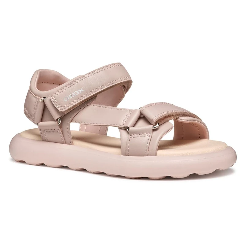 Geox J SANDAL PUFFYPOP GI, Girls’ Sandal, Old Rose,