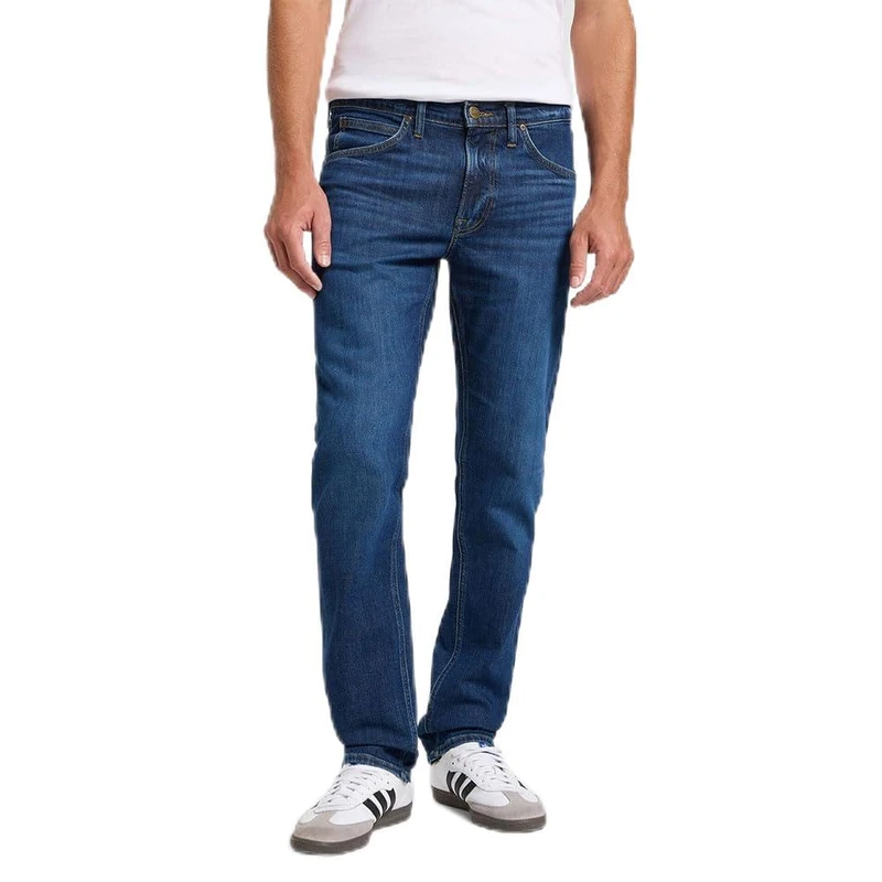 LEE Men's Daren Zip Fly Jeans, Stoney, 36/34