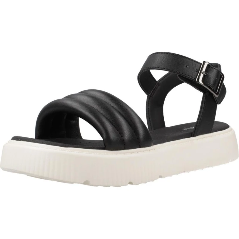 Geox J Sandal KODETTE Gir, Black, 0.5 UK