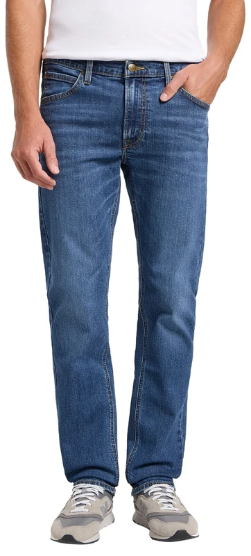 LEE Men's Daren Zip Fly Jeans, Indigo Sight, 34/34