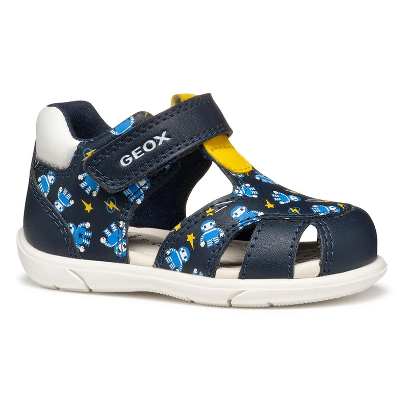 Geox B SANDAL ZAPITO BOY, Baby - Jungen Sandal, Navy/Ochre,
