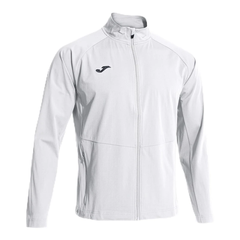 Joma - Men's Sweatshirt - Costa Micro - Zip, white, XS