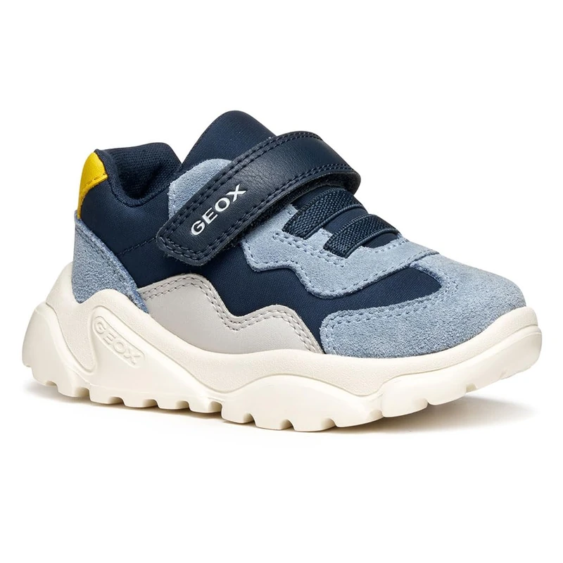 Geox B CIUFCIUF BOY B, Baby - Jungen Sneaker, Navy/Dk Sky,