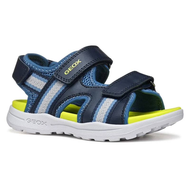 Geox Boy's J Vaniett Boy B Sandal, Navy Lt Blue, 2.5 UK