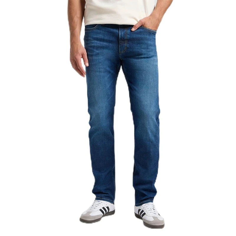 Lee Men's X Slim Straight Fit Straight Leg Jeans, Ember, 33 W/32 L - Image 1