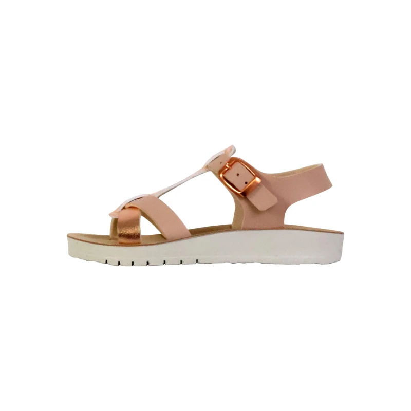 Geox J SANDAL COSTAREI GI, Girls’ Sandal, Lt Rose/Rose Gold, - Image 1