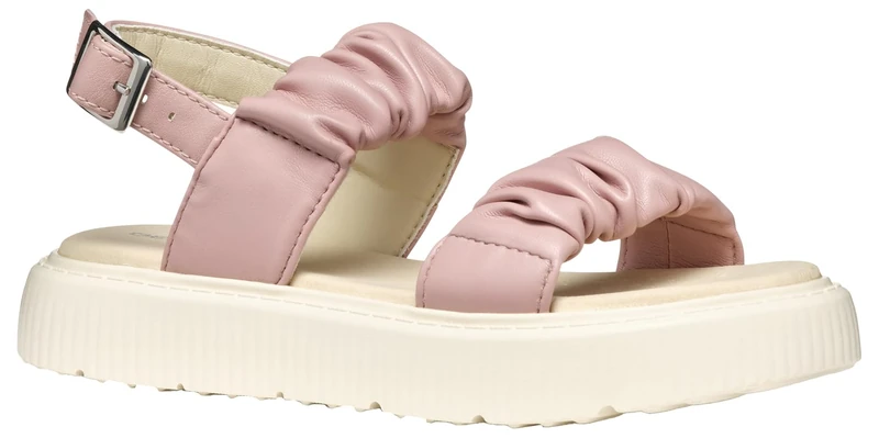 Geox Girls J Kodette Gir Sandal, Old Rose, 6 UK