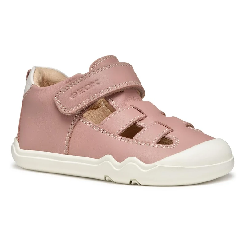 Geox B STEPPIEUP Girl A, Baby - Mädchen Sneaker, Rose,