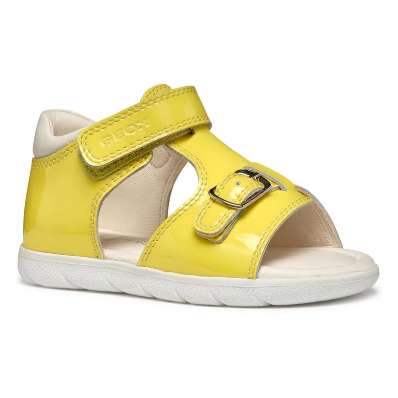 Geox B SANDAL ALUL GIRL C, Baby - Mädchen Sandal, Yellow,