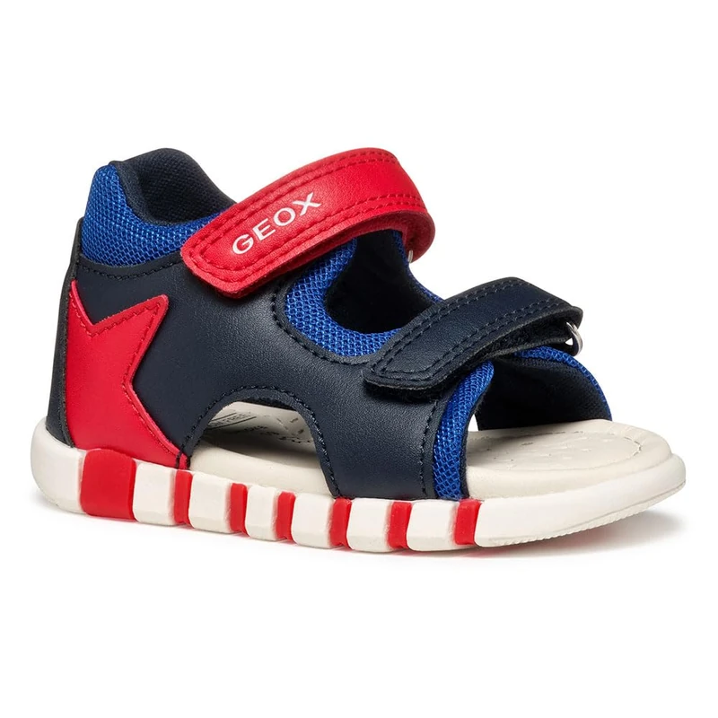Geox B SANDAL IUPIDOO BOY, Baby - Jungen Sandal, Navy/Royal,