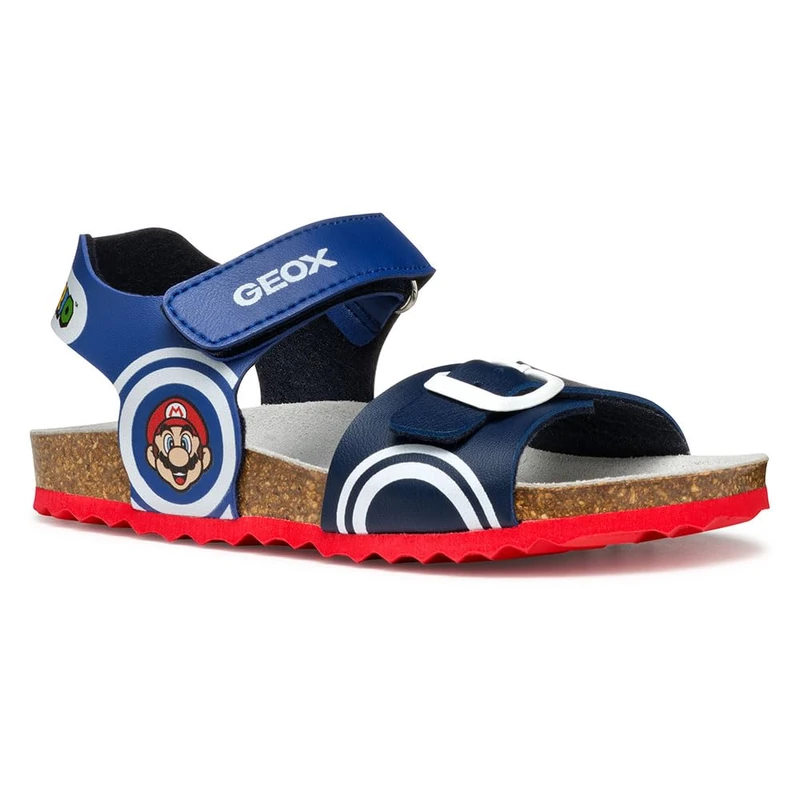 Geox J Ghita BOY D Sandal, Royal/Navy, 9 UK Child