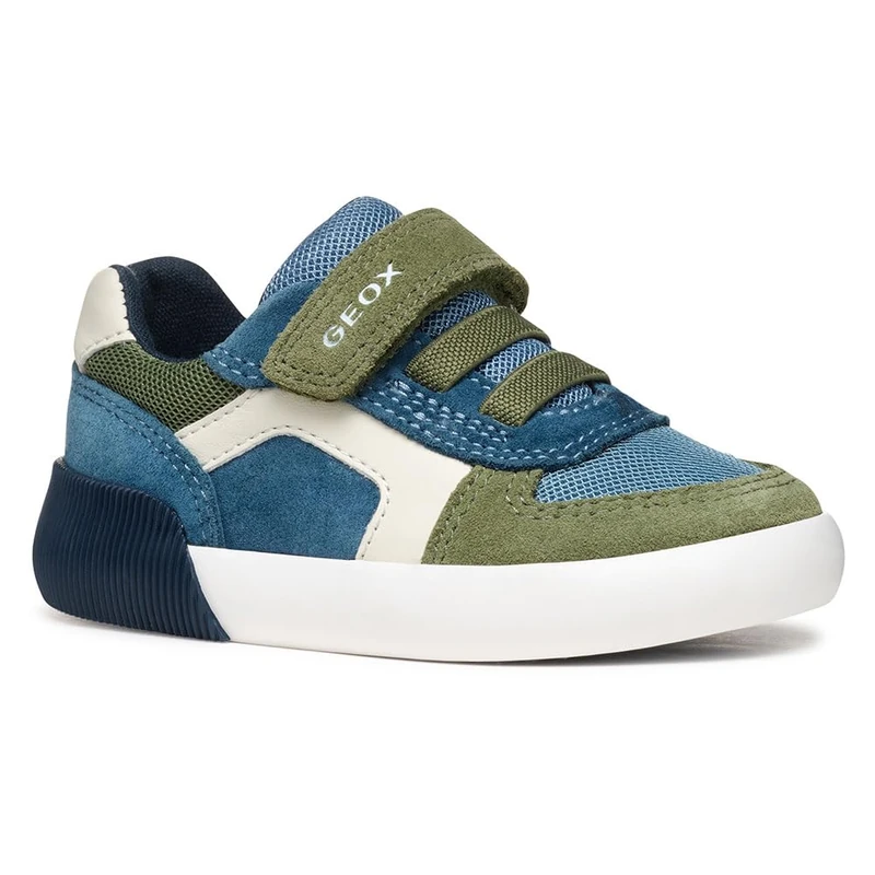 Geox Baby-Jungen B GISLI BOY B Sneaker, Sage/Avio, 22