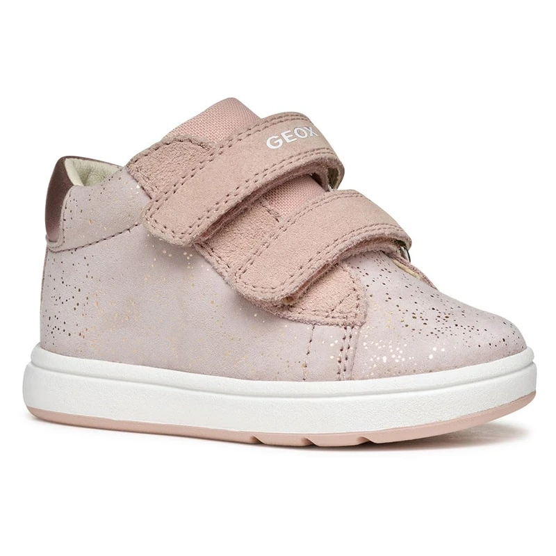 Geox B BIGLIA Girl C, Girls’ Sneaker, Lt Rose,