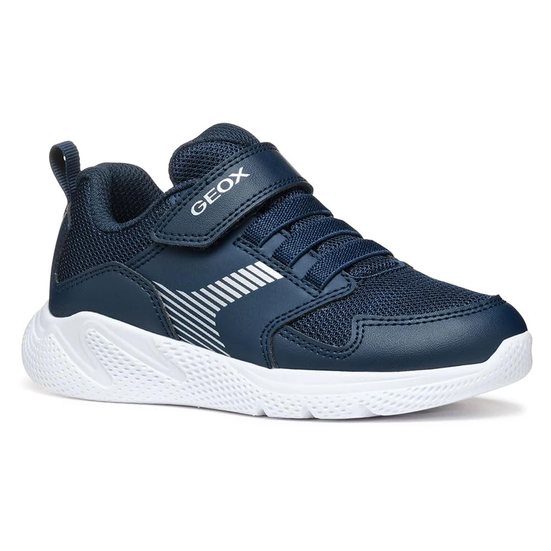 Geox J SPRINTYE BOY A, Boys’ Sneaker, Navy,