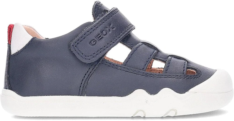 Geox B STEPPIEUP BOY A, Baby - Jungen Sneaker, Navy/White,