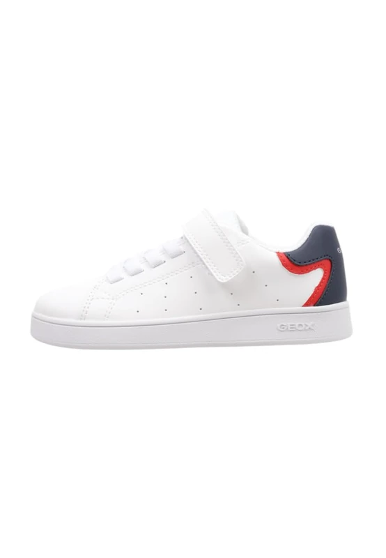 Geox J ECLYPER BOY A, Boys’ Sneaker, White/Blue,