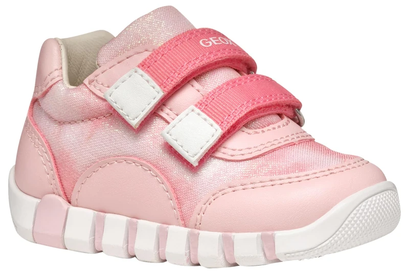 Geox B IUPIDOO Girl A, Girls’ Sneaker, Salmon,