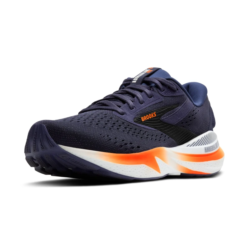 BROOKS 1104371D458 Adrenaline GTS 24 Men Peacoat/Orange/White UK 12