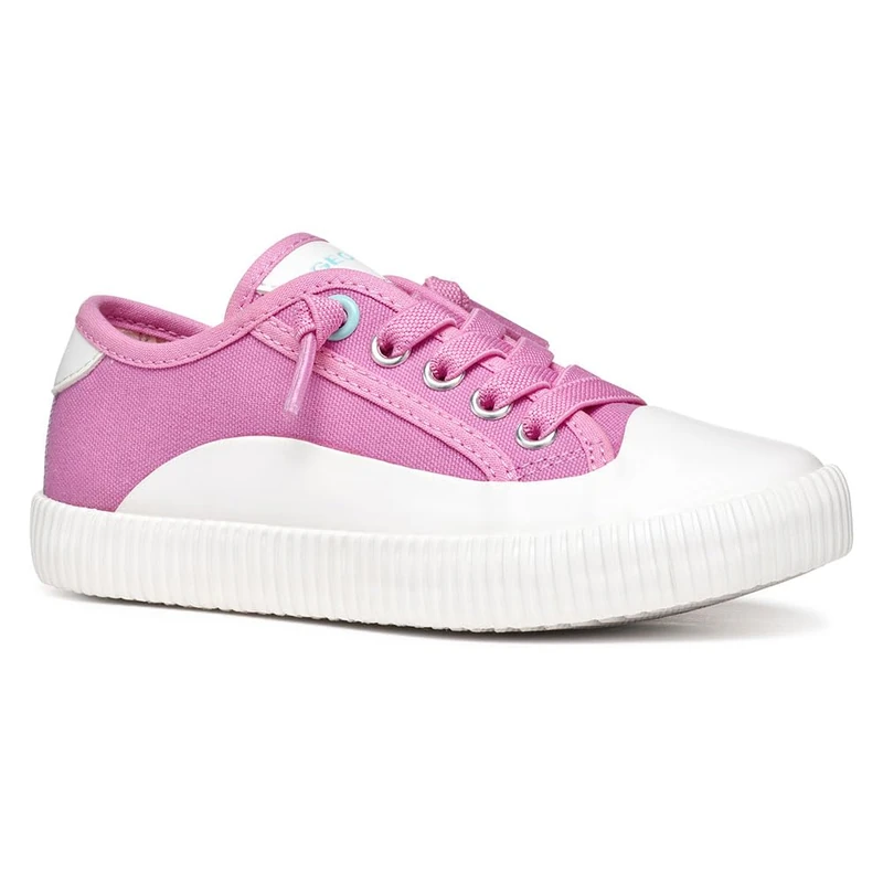 Geox J TIPPESTE Girl A, Girls’ Sneaker, Pink,