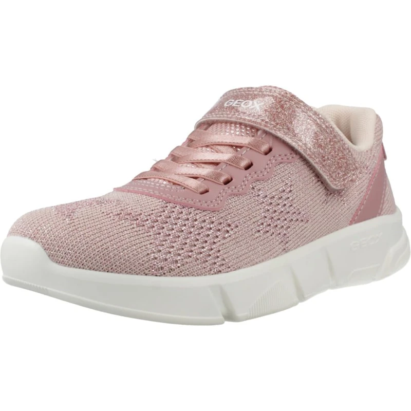 Geox J ARIL Girl B, Girls’ Sneaker, Lt Rose,