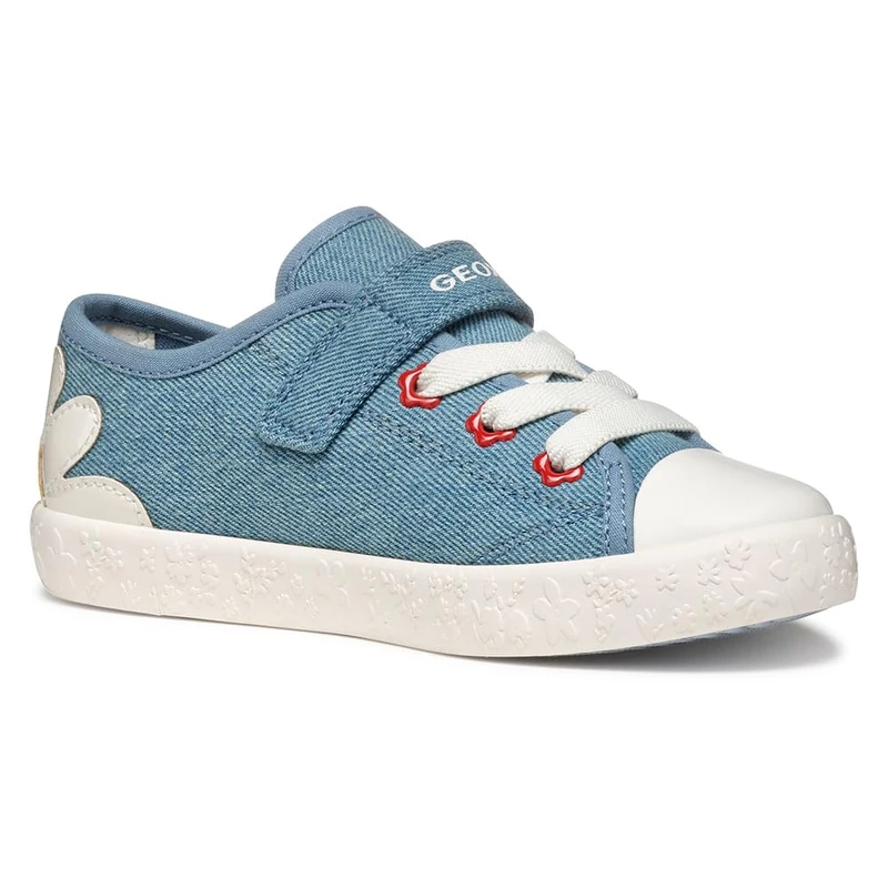 Geox J GISLI Girl C, Girls’ Sneaker, Lt Avio,