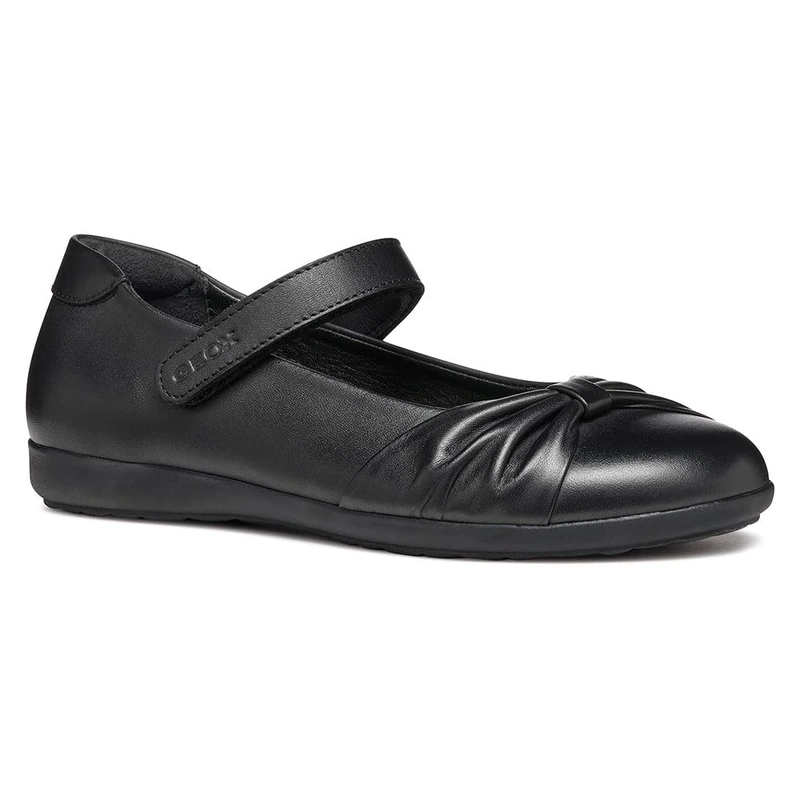 Geox J IBERIDE Girl I, Girls’ Ballet Flat, Black,