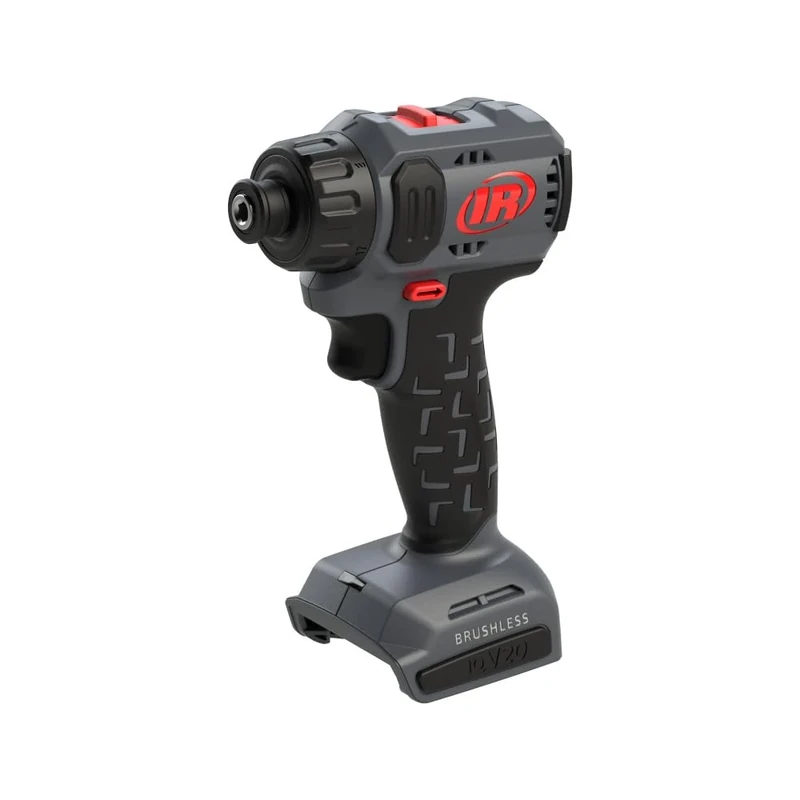 Ingersoll Rand D3411 1/4" Hex 20V Cordless Compact Screwdriver, Quick Change Chuck, 50 Nm, Pistol, Bare Tool
