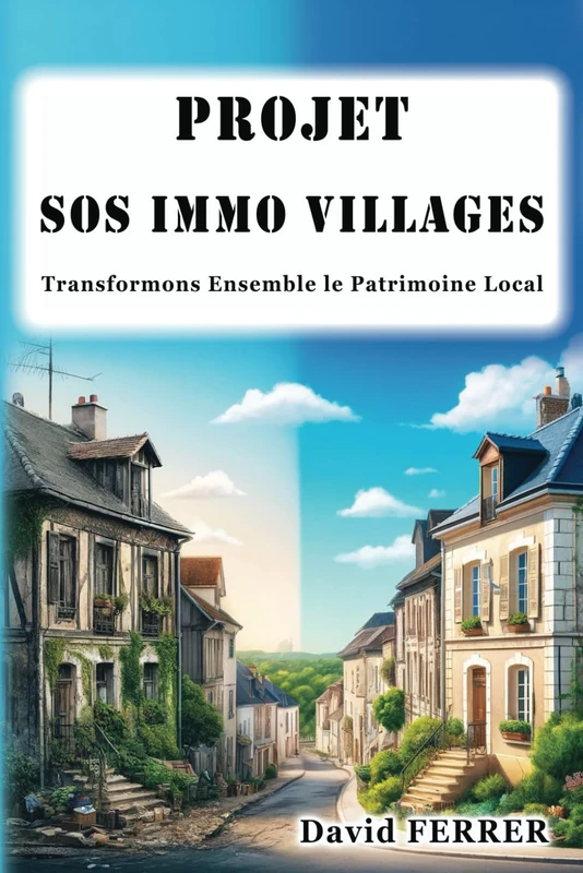 Projet : SOS IMMO VILLAGES: Transformons Ensemble le Patrimoine Local - Image 1