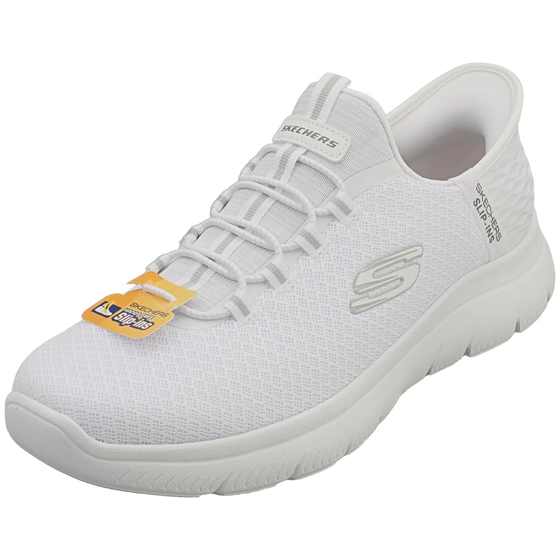 Skechers Men's Summits High Range Trainers - White Mesh 7.5 UK