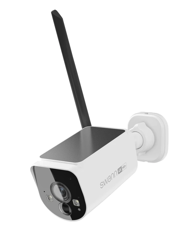 Swann MaxRanger4K Wi-Fi NVR Security Add-on Camera, With Forever Charged Solar Panels, Longest Range Wireless Outdoor Cameras, Person Vehicle Detection, Color Night Vision, Wire Free, No Monthly Fee
