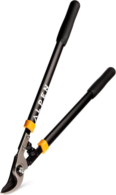 Alpen Weisshorn 260 Loppers 60cm Lenght Lightwieght Bypass Loppers Cut up to 35mm Japanese Carbon Steel Blade Non Stick Coating Lightweight Aluminium Handles Contoured Ergonomic Grips
