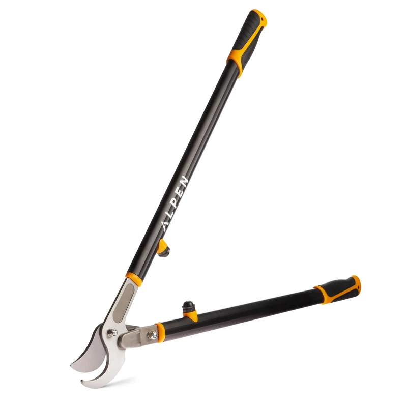 Alpen Weisshorn 280 Loppers 80cm Powerful Bypass Loppers cut 40mm Cam Assist Mech 3 times cut power against STD Pivot Japanese Carbon Steel Blade Non Stick Coating Lightweight Alloy Handles Ergo Grips