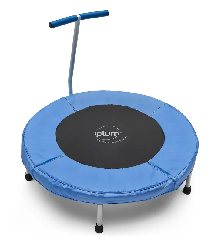 Plum Play Junior Bouncer My First Trampoline with Handle (Blue)