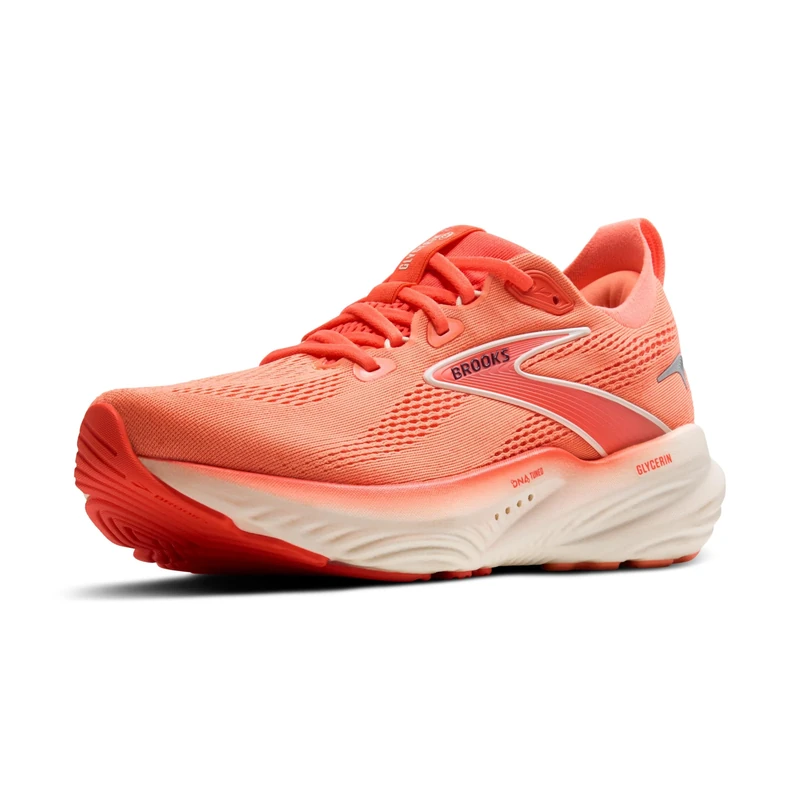 BROOKS 1204341B625 Glycerin 22 Women Desert Flower/Hot Coral/Milk UK 3.5