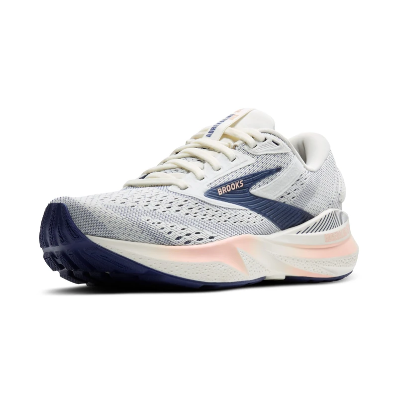 BROOKS 1204261D140 Adrenaline GTS 24 Women Grey/Blue Ribbon/Peach UK 6