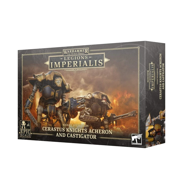Games Workshop - Warhammer - Horus Heresy - Legions Imperalis - Adeptus Titanicus: Cerastus Knights Acheron and Castigator [EPIC SCALE]