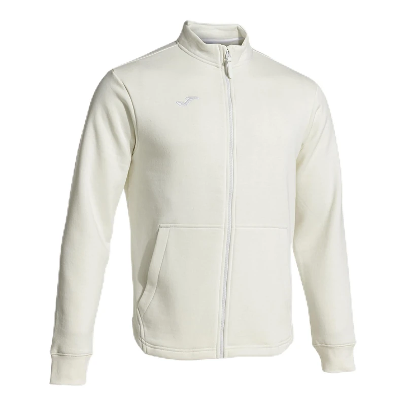 Joma - Men's Sweatshirt - Comfort - Zip, beige, S