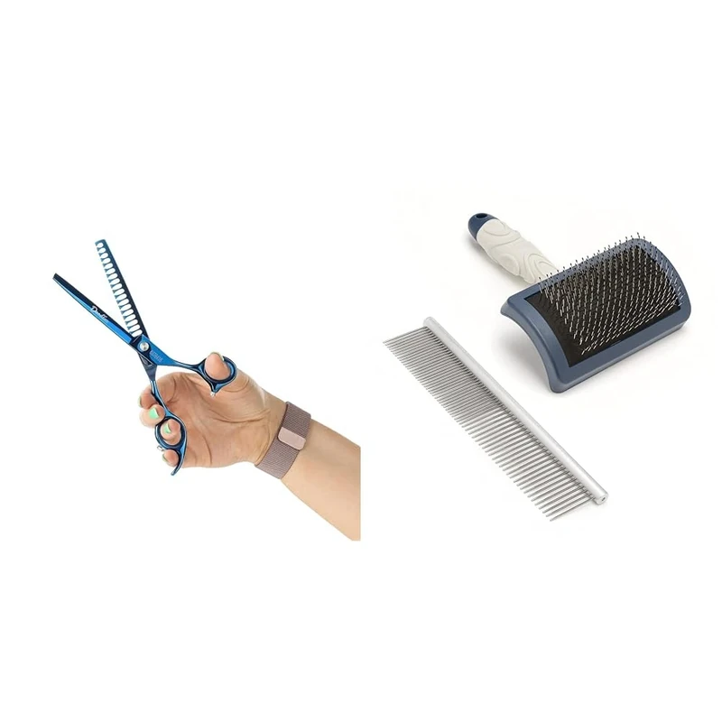 Bundle of Mikki Doodle Chunker Scissors + Mikki Doodles Grooming Kit