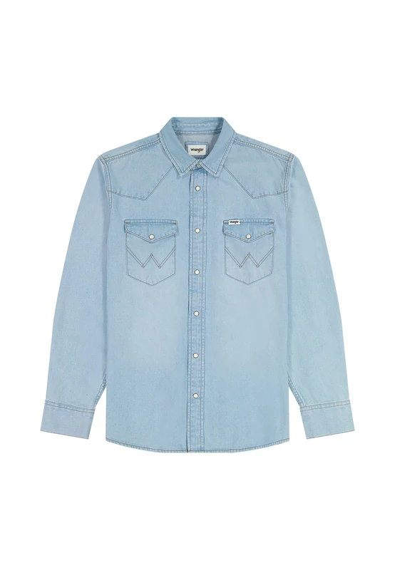 Wrangler Men's Western Shirt, Authentic Tint, XXL