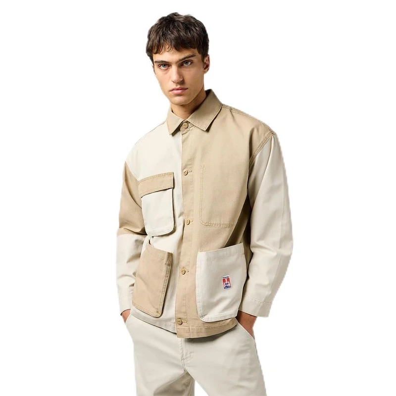 Wrangler Men's Casey Jones Jacket, Pelican, XL