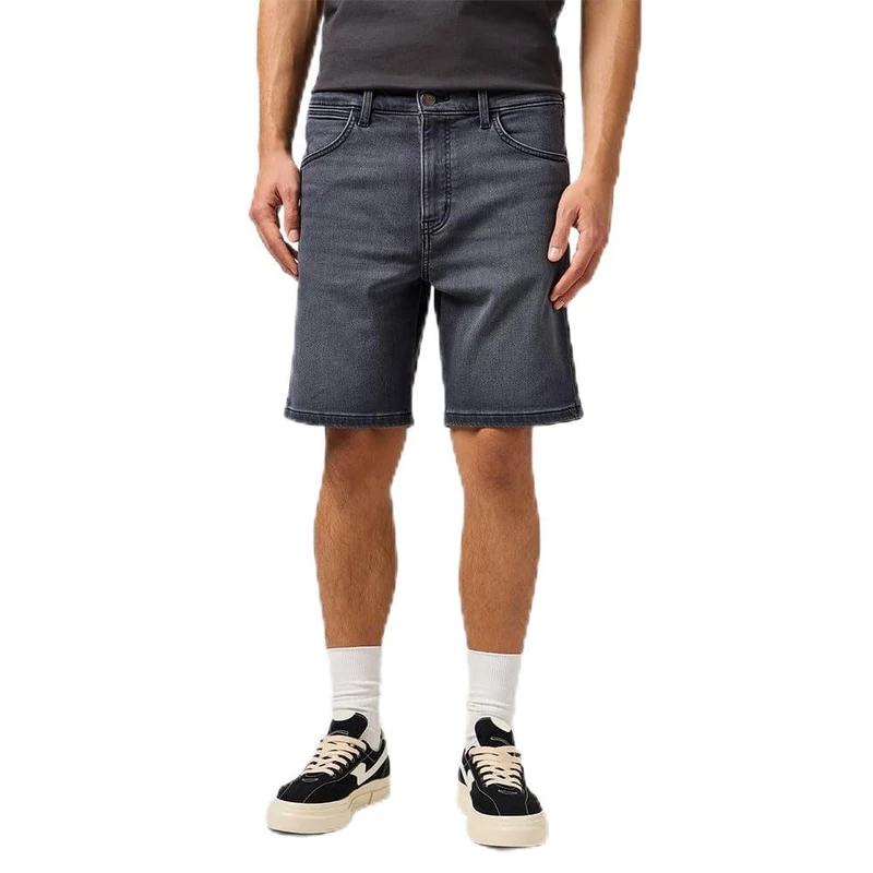 Wrangler Men's Frontier Short Denim, Dusk, 30W
