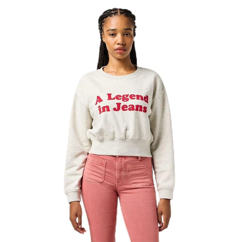 Wrangler Relaxed Sweatshirt, Oat., S