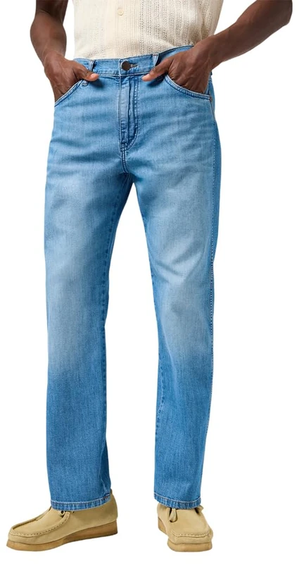 Wrangler Men's Frontier Jeans, Coastal Breeze, 29 W/32 L