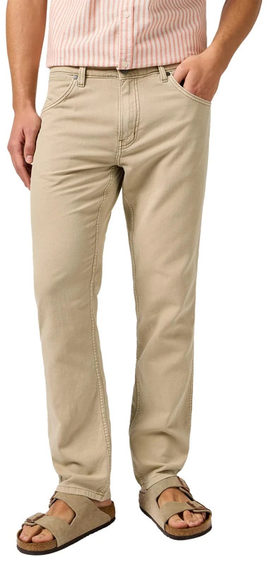 Wrangler Men's Greensboro Pants, Timberwolf, 32/34
