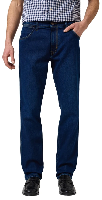 Wrangler Men's Greensboro Jeans, Cosmic Blue, 30/34