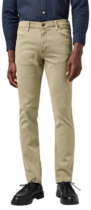 Wrangler Men's Greensboro Pants, Dark Tea, 44/34