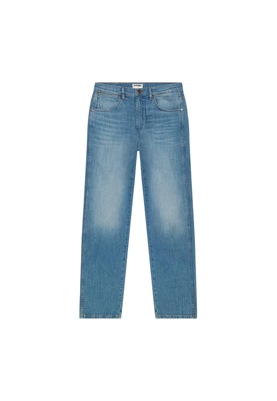 Wrangler Men's Frontier Jeans, Digital Blue, 32 W/34 L