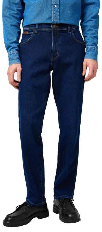 Wrangler Men's Texas Jeans, Cosmic Blue, 42/32