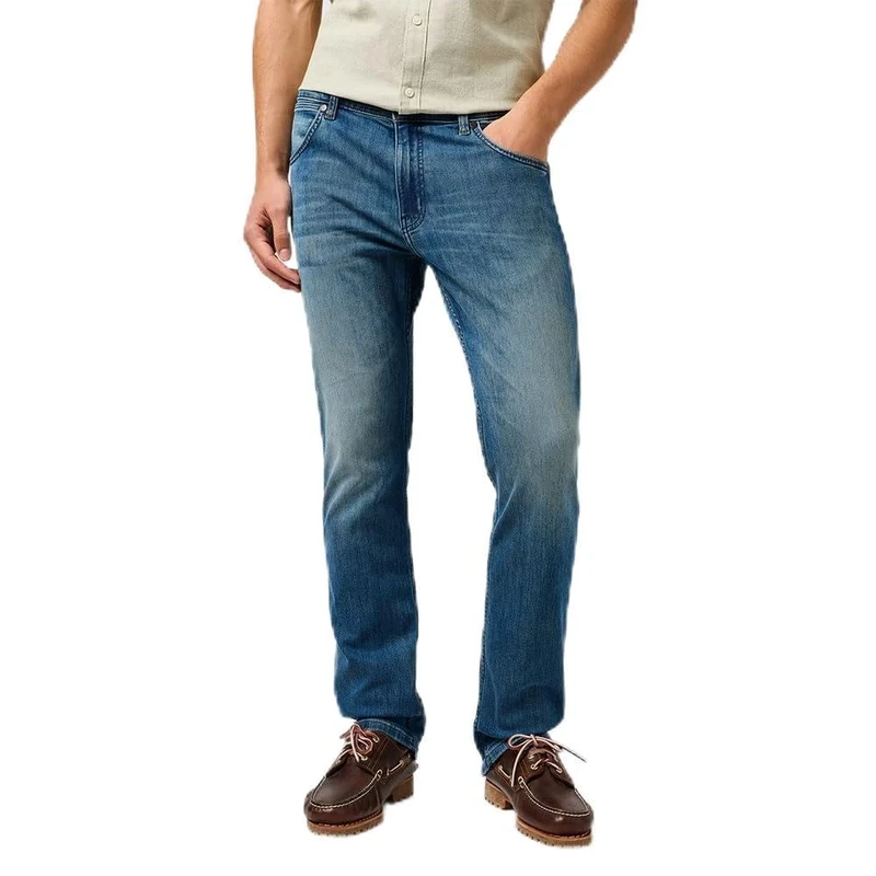 Wrangler Men's Greensboro Jeans, Trail Tone, 33/34