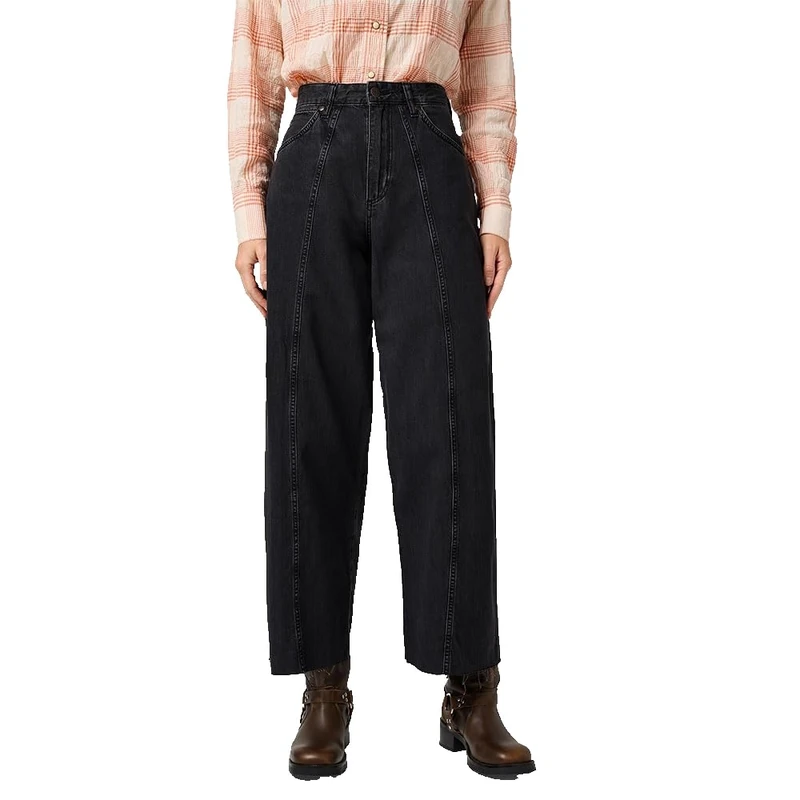 Wrangler Women's Cowboy Jean, Rinse Black, 29W x 32L